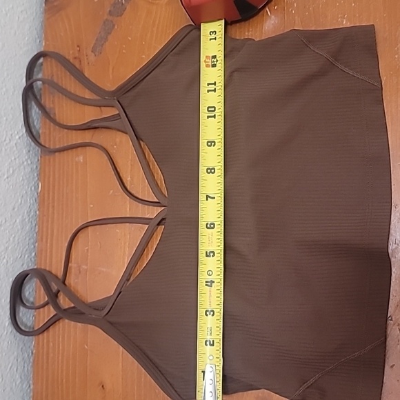 NWOT LULULEMON ALIGN STRAPPY RIBBED WOMEN'S BROWN TANK SIZE 6 - Picture 6 of 10